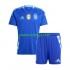 Camisola Argentina Copa America 2024 Criança Equipamento Segundo Manga Curta